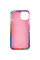 Кожаный чехол Colour Splash для Apple iPhone 11 Pro Max (6.5) - Pink / Blue - фото