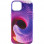 Кожаный чехол Colour Splash with MagSafe для Apple iPhone 12 Pro / 12 (6.1) - Purple / Pink