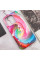 Шкіряний чохол Colour Splash with MagSafe для Apple iPhone 13 Pro Max (6.7) - Pink / Blue - фото