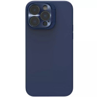 Чохол Silicone Nillkin LensWing Magnetic для Apple iPhone 14 Pro Max (6.7) - Синій / Blue