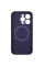 Чохол Silicone Nillkin LensWing Magnetic для Apple iPhone 15 Pro Max (6.7) - Фіолетовий / Deep Purple - фото