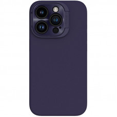 Чехол Silicone Nillkin LensWing Magnetic для Apple iPhone 15 Pro Max (6.7) - Фиолетовый / Deep Purple