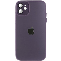 Чохол TPU+Glass Sapphire Midnight для Apple iPhone 12 (6.1) - Фіолетовий / Deep Purple