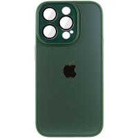 Чехол TPU+Glass Sapphire Midnight для Apple iPhone 12 Pro (6.1) - Зеленый / Forest green