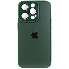 Чохол TPU+Glass Sapphire Midnight для Apple iPhone 12 Pro (6.1) - Зелений / Forest green