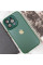 Чехол TPU+Glass Sapphire Midnight для Apple iPhone 12 Pro (6.1) - Зеленый / Forest green