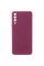 Чехол Silicone Cover Lakshmi Full Camera (AAA) для Samsung Galaxy A50 (A505F) / A50s / A30s - Бордовый / Plum - фото