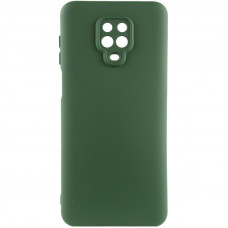 Чехол Silicone Cover Lakshmi Full Camera (AAA) для Xiaomi Redmi Note 9s / Note 9 Pro /Note 9 Pro Max - Зеленый / Cyprus Green