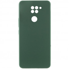 Чохол Silicone Cover Lakshmi Full Camera (AAA) для Xiaomi Redmi Note 9 / Redmi 10X - Зелений / Cyprus Green