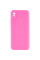 Чехол Silicone Cover Lakshmi Full Camera (AAA) для Xiaomi Redmi 9A - Розовый / Barbie pink