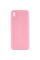 Чехол Silicone Cover Lakshmi Full Camera (AAA) для Xiaomi Redmi 9A - Розовый / Light pink