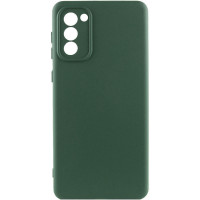 Чохол Silicone Cover Lakshmi Full Camera (AAA) для Samsung Galaxy S20 FE - Зелений / Cyprus Green