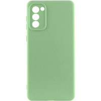 Чохол Silicone Cover Lakshmi Full Camera (AAA) для Samsung Galaxy S20 FE - М'ятний / Mint