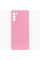 Чехол Silicone Cover Lakshmi Full Camera (AAA) для Samsung Galaxy S20 FE - Розовый / Light pink - фото