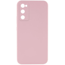 Чохол Silicone Cover Lakshmi Full Camera (AAA) для Samsung Galaxy S20 FE - Рожевий / Pink Sand