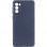 Чехол Silicone Cover Lakshmi Full Camera (AAA) для Samsung Galaxy S20 FE - Темно-синий / Midnight blue