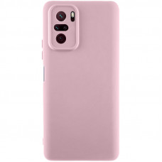 Чохол Silicone Cover Lakshmi Full Camera (AAA) для Xiaomi Redmi Note 10 / Note 10s / Poco M5s - Рожевий / Pink Sand