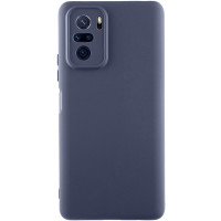 Чехол Silicone Cover Lakshmi Full Camera (AAA) для Xiaomi Redmi Note 10 / Note 10s / Poco M5s - Темно-синий / Midnight blue