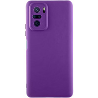 Чехол Silicone Cover Lakshmi Full Camera (AAA) для Xiaomi Redmi Note 10 / Note 10s / Poco M5s - Фиолетовый / Amethyst