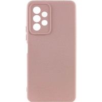 Чохол Silicone Cover Lakshmi Full Camera (AAA) для Samsung Galaxy A32 4G - Рожевий / Pink Sand