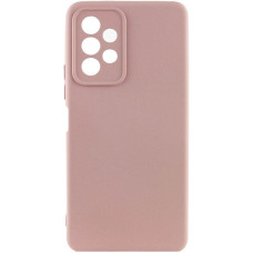 Чохол Silicone Cover Lakshmi Full Camera (AAA) для Samsung Galaxy A32 4G - Рожевий / Pink Sand