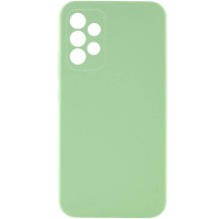 Чохол Silicone Cover Lakshmi Full Camera (AAA) для Samsung Galaxy A52 4G / A52 5G / A52s - М'ятний / Mint