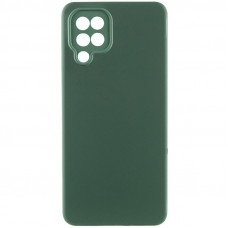 Чехол Silicone Cover Lakshmi Full Camera (AAA) для Samsung Galaxy M32 - Зеленый / Cyprus Green