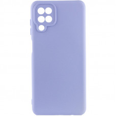 Чехол Silicone Cover Lakshmi Full Camera (AAA) для Samsung Galaxy M32 - Сиреневый / Dasheen