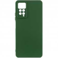 Чехол Silicone Cover Lakshmi Full Camera (AAA) для Xiaomi Redmi Note 11 Pro 4G/5G / 12 Pro 4G - Зеленый / Cyprus Green