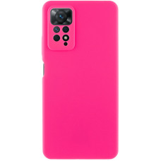 Чохол Silicone Cover Lakshmi Full Camera (AAA) для Xiaomi Redmi Note 11 Pro 4G/5G / 12 Pro 4G - Рожевий / Barbie pink