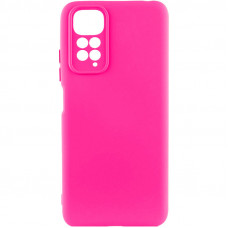 Чехол Silicone Cover Lakshmi Full Camera (AAA) для Xiaomi Redmi Note 11 (Global) / Note 11S - Розовый / Barbie pink