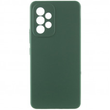 Чохол Silicone Cover Lakshmi Full Camera (AAA) для Samsung Galaxy A73 5G - Зелений / Cyprus Green