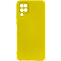 Чехол Silicone Cover Lakshmi Full Camera (AAA) для Samsung Galaxy M33 5G - Желтый / Yellow