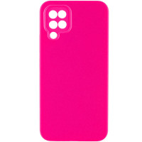 Чохол Silicone Cover Lakshmi Full Camera (AAA) для Samsung Galaxy M33 5G - Рожевий / Barbie pink