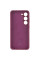 Чехол Silicone Cover Lakshmi Full Camera (AAA) для Samsung Galaxy S23 - Бордовый / Plum