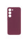 Чехол Silicone Cover Lakshmi Full Camera (AAA) для Samsung Galaxy S23 - Бордовый / Plum