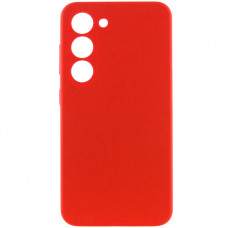 Чохол Silicone Cover Lakshmi Full Camera (AAA) для Samsung Galaxy S23 - Червоний / Red