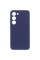 Чехол Silicone Cover Lakshmi Full Camera (AAA) для Samsung Galaxy S23 - Темно-синий / Midnight blue - фото