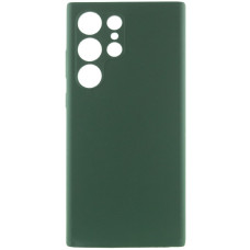 Чохол Silicone Cover Lakshmi Full Camera (AAA) для Samsung Galaxy S23 Ultra - Зелений / Cyprus Green