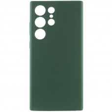 Чехол Silicone Cover Lakshmi Full Camera (AAA) для Samsung Galaxy S23 Ultra - Зеленый / Cyprus Green