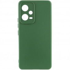 Чехол Silicone Cover Lakshmi Full Camera (AAA) для Xiaomi Poco X5 5G / Redmi Note 12 5G - Зеленый / Cyprus Green