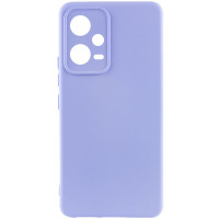 Чохол Silicone Cover Lakshmi Full Camera (AAA) для Xiaomi Poco X5 5G / Redmi Note 12 5G - Бузковий / Dasheen