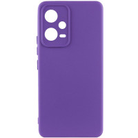 Чехол Silicone Cover Lakshmi Full Camera (AAA) для Xiaomi Poco X5 5G / Redmi Note 12 5G - Фиолетовый / Amethyst