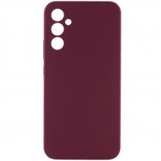 Чехол Silicone Cover Lakshmi Full Camera (AAA) для Samsung Galaxy A34 5G - Бордовый / Plum