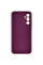 Чехол Silicone Cover Lakshmi Full Camera (AAA) для Samsung Galaxy A34 5G - Бордовый / Plum