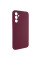 Чехол Silicone Cover Lakshmi Full Camera (AAA) для Samsung Galaxy A34 5G - Бордовый / Plum