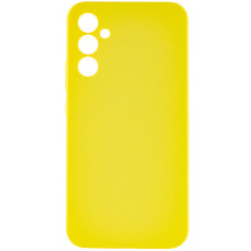 Чохол Silicone Cover Lakshmi Full Camera (AAA) для Samsung Galaxy A34 5G - Жовтий / Yellow