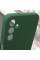 Чохол Silicone Cover Lakshmi Full Camera (AAA) для Samsung Galaxy M14 5G - Зелений / Cyprus Green