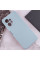 Чехол Silicone Cover Lakshmi Full Camera (AAA) для Xiaomi Redmi Note 12 4G - Голубой / Sweet Blue - фото