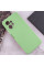 Чехол Silicone Cover Lakshmi Full Camera (AAA) для Xiaomi Redmi Note 12 4G - Мятный / Mint - фото